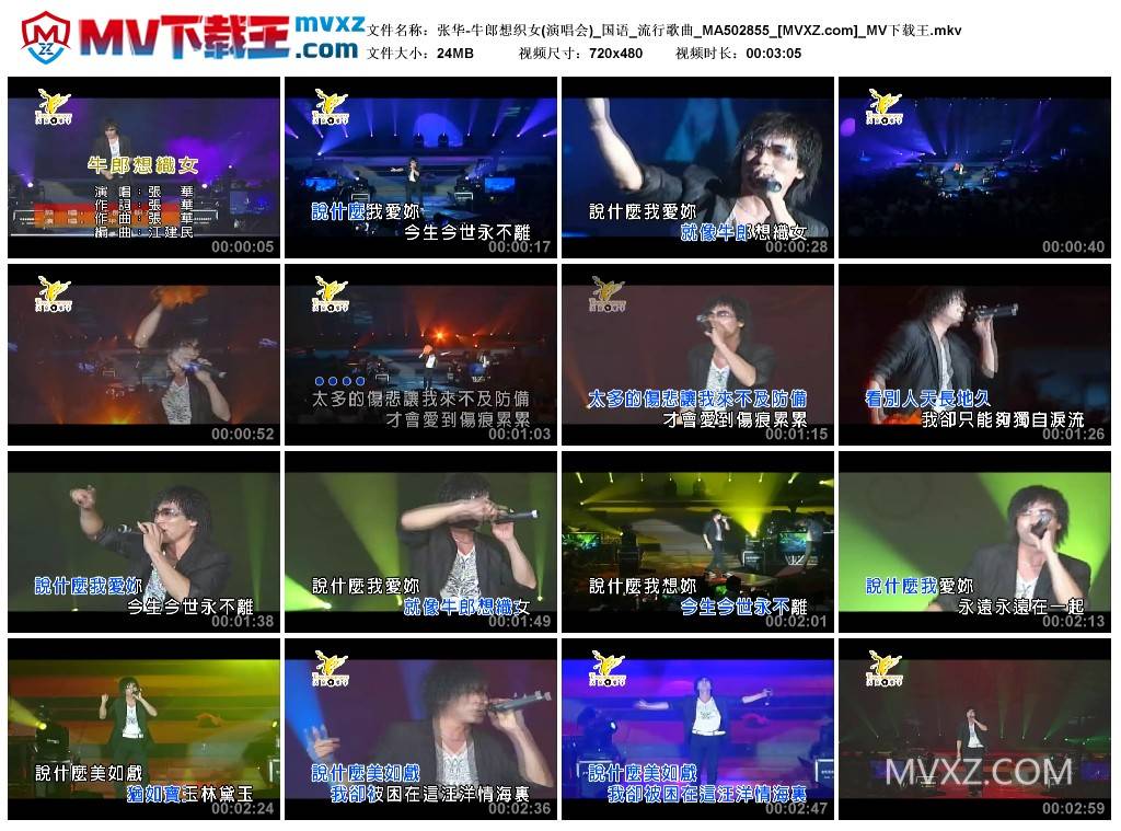 张华-牛郎想织女(演唱会)_国语_流行歌曲_MA502855